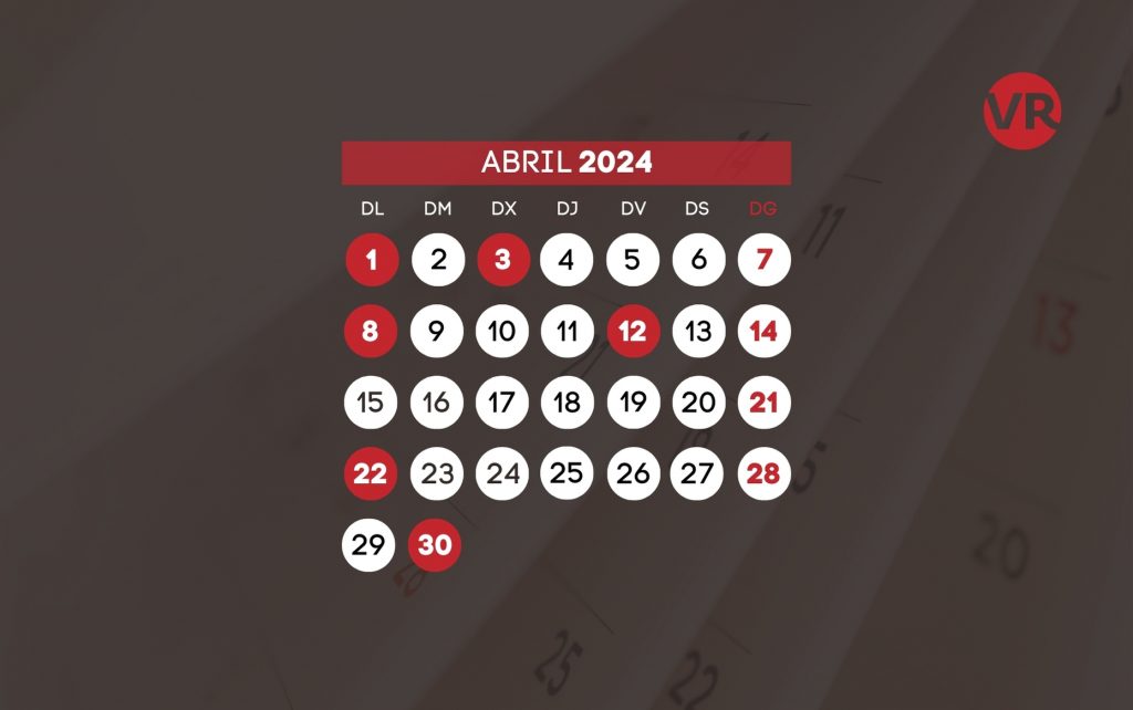 Principals obligacions tributàries pel mes d’abril de 2024